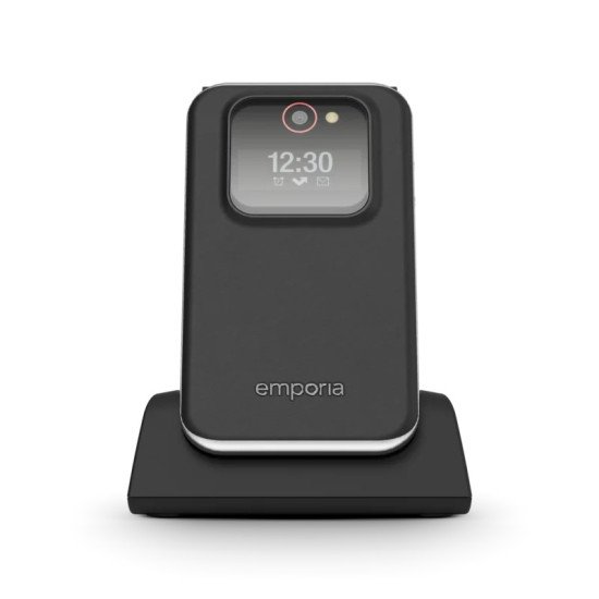 Emporia V228 7,11 cm (2.8") Noir Téléphone d'entrée de gamme