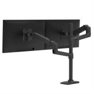 Ergotron LX Series LX Dual Stacking Arm, Tall Pole, Matte Black 101,6 cm (40") Pince Noir Ergotron LX Series LX Dual Stacking Arm, Tall Pole, Matte Black 101,6 cm (40") Pince Noir
