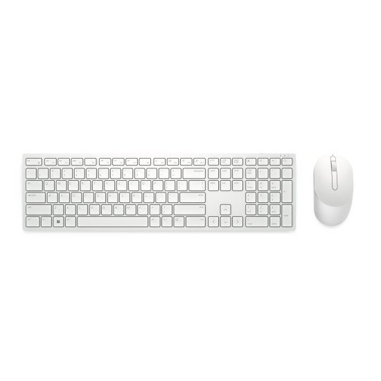 DELL KM5221W-WH clavier Souris incluse RF sans fil QWERTZ Allemand Blanc