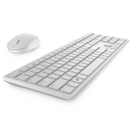 DELL KM5221W-WH clavier Souris incluse RF sans fil QWERTZ Allemand Blanc