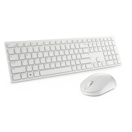 DELL KM5221W-WH clavier Souris incluse RF sans fil QWERTZ Allemand Blanc