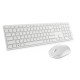 DELL KM5221W-WH clavier Souris incluse RF sans fil QWERTZ Allemand Blanc