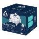 ARCTIC Alpine 17 CO Processeur Refroidisseur d'air 9,2 cm Noir, Argent 1 pièce(s)