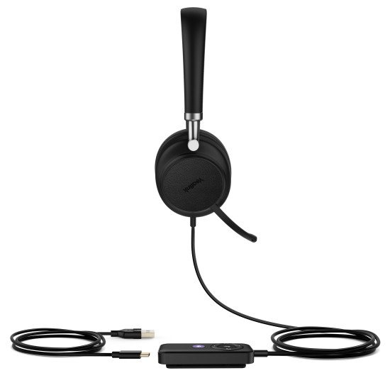 Yealink UH38 Dual Teams Casque Avec fil &sans fil Arceau Bureau/Centre d'appels Bluetooth Noir Yealink UH38 Dual Teams Casque Avec fil &sans fil Arceau Bureau/Centre d'appels Bluetooth Noir