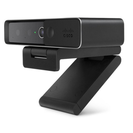 Cisco CD-DSKCAM-P-WW webcam 13 MP USB Noir