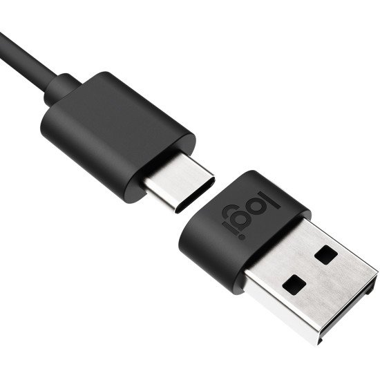 Logitech 989-000982 changeur de genre de câble USB C USB A Graphite Logitech 989-000982 changeur de genre de câble USB C USB A Graphite