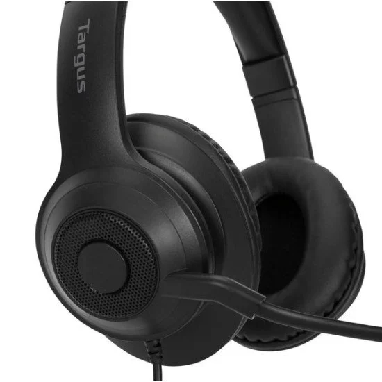 Targus AEH102GL écouteur/casque Avec fil Arceau Appels/Musique USB Type-A Noir Targus AEH102GL écouteur/casque Avec fil Arceau Appels/Musique USB Type-A Noir