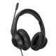 Targus AEH102GL écouteur/casque Avec fil Arceau Appels/Musique USB Type-A Noir Targus AEH102GL écouteur/casque Avec fil Arceau Appels/Musique USB Type-A Noir