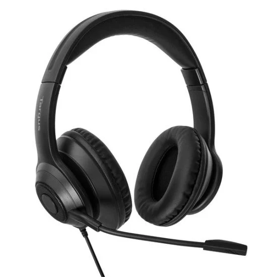 Targus AEH102GL écouteur/casque Avec fil Arceau Appels/Musique USB Type-A Noir Targus AEH102GL écouteur/casque Avec fil Arceau Appels/Musique USB Type-A Noir
