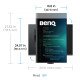 BenQ RD280UA écran PC 71,6 cm (28.2") 3840 x 2560 pixels 4K Ultra HD Noir
