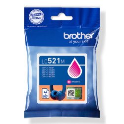 Brother LC521M Cartouche d'encre authentique - Magenta