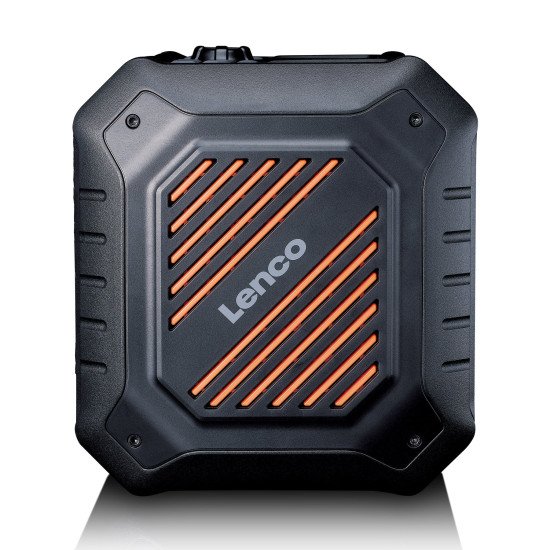 Lenco ODR-160GY Radio portable Analogique et numérique Noir, Orange