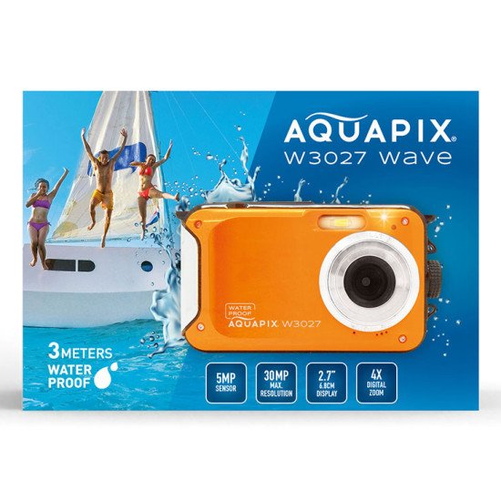 Easypix W3027 Wave Appareil-photo compact 5 MP 1280 x 720 pixels Orange