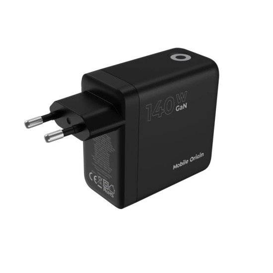 Mobile Origin MO-140WDCH-PW21 chargeur d'appareils mobiles Universel Noir Secteur Charge rapide Intérieure