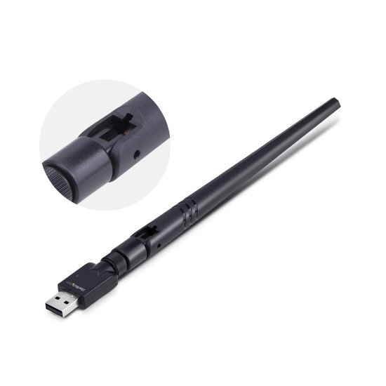 StarTech.com Adaptateur USB Bluetooth 5.3 Classe 1 pour PC/Ordinateur Portable, Connectivité Longue Portée pour Clavier, Souris, Streaming Audio et Réseau PAN, Windows/Linux StarTech.com Adaptateur USB Bluetooth 5.3 Classe 1 pour PC/Ordinateur Portable, Connectivité Longue Portée pour Clavier, Souris, Streaming Audio et Réseau PAN, Windows/Linux