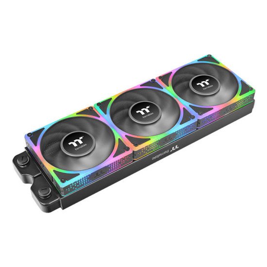 Thermaltake CL-F210-PL12SW-A système de refroidissement d'ordinateur Boitier PC Ventilateur 12 cm Noir 3 pièce(s) Thermaltake CL-F210-PL12SW-A système de refroidissement d'ordinateur Boitier PC Ventilateur 12 cm Noir 3 pièce(s)