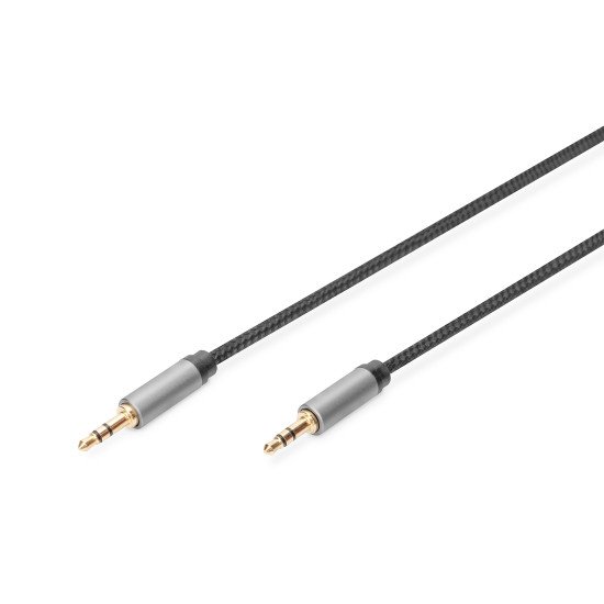 Digitus Câble de raccordement audio, jack 3,5 mm vers jack 3,5 mm