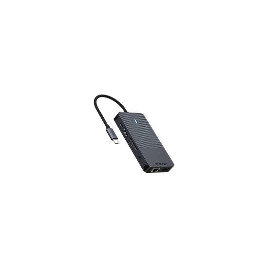 Rapoo UCM-2004 carte et adaptateur d'interfaces HDMI, RJ-45, USB 3.2 Gen 1 (3.1 Gen 1), USB Type-C