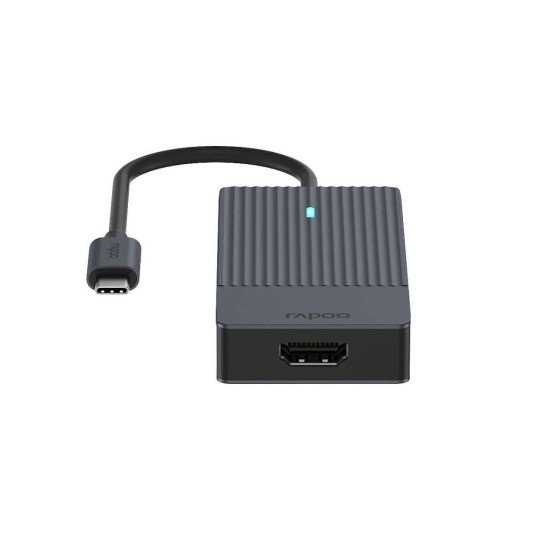 Rapoo UCM-2001 carte et adaptateur d'interfaces HDMI, USB 3.2 Gen 1 (3.1 Gen 1), USB Type-C