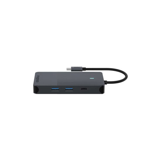 Rapoo UCM-2005 carte et adaptateur d'interfaces 3, 5 mm, DisplayPort, HDMI, RJ-45, USB 3.2 Gen 1 (3.1 Gen 1), USB Type-C