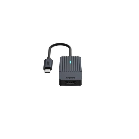 Rapoo UCA-1004 0,15 m USB Type-C HDMI Noir