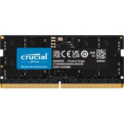 Crucial CT16G48C40S5 module de mémoire 16 Go 1 x 16 Go DDR5 4800 MHz Crucial CT16G48C40S5 module de mémoire 16 Go 1 x 16 Go DDR5 4800 MHz
