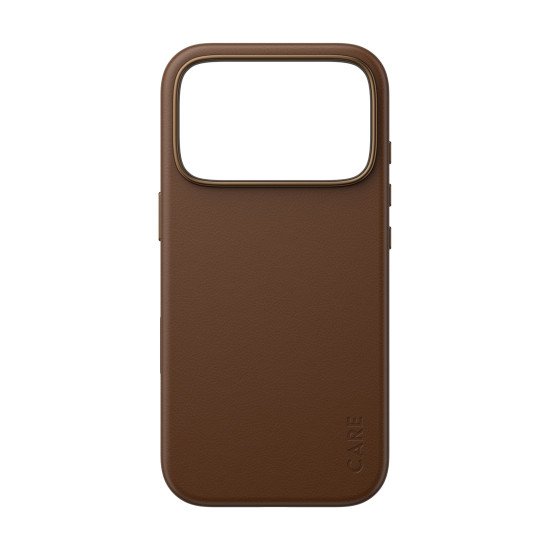 PanzerGlass CARE™ by ® Solo Case Brown iPhone 17 Pro coque de protection pour téléphones portables Housse Marron
