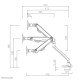 Neomounts by Newstar support moniteur de bureau Neomounts by Newstar support moniteur de bureau
