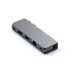 Satechi Pro Hub Mini Avec fil USB 3.2 Gen 1 (3.1 Gen 1) Type-C Gris Satechi Pro Hub Mini Avec fil USB 3.2 Gen 1 (3.1 Gen 1) Type-C Gris