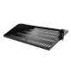 StarTech.com Étagère Rack 19 pouces 2U - Plateau Rackable Universel Ventilé - Étagère Baie de Brassage - Étagère Cantilever Rack 19" - Capacité 91kg - Rangement Rack Informatique - Profondeur 50cm (20"), Noir