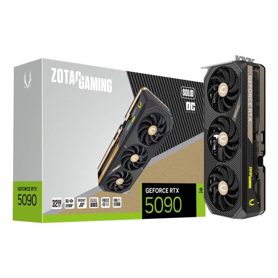 Zotac GAMING GeForce RTX 5090 SOLID OC NVIDIA 32 Go GDDR7