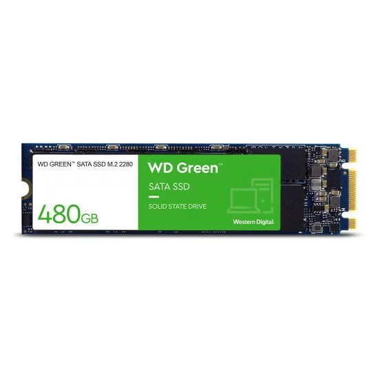 Western Digital Green WDS480G3G0B disque SSD 2.5" 480 Go Série ATA III Western Digital Green WDS480G3G0B disque SSD 2.5" 480 Go Série ATA III