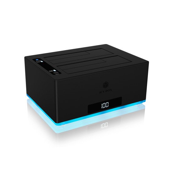 ICY BOX IB-127CL-U3 USB 3.2 Gen 1 (3.1 Gen 1) Type-B Noir