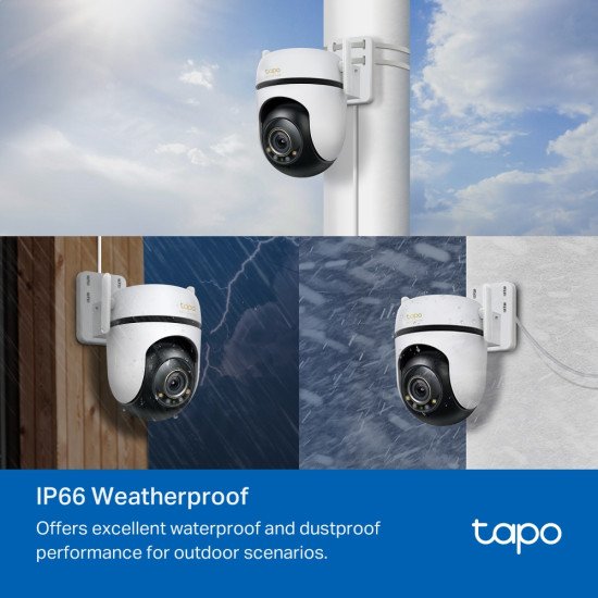 TP-Link TAPO C530WS caméra de sécurité Tourelle Caméra de sécurité IP Extérieure 2880 x 1620 pixels Mur TP-Link TAPO C530WS caméra de sécurité Tourelle Caméra de sécurité IP Extérieure 2880 x 1620 pixels Mur