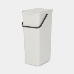 Brabantia Sort & Go 40 L Rectangulaire Plastique Gris clair Brabantia Sort & Go 40 L Rectangulaire Plastique Gris clair