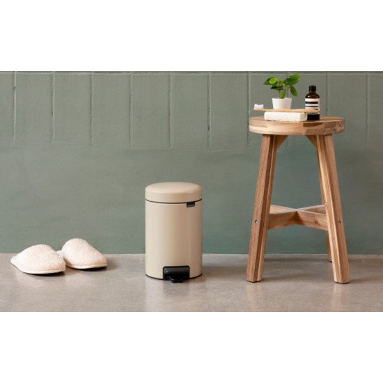 Brabantia NewIcon 5 L Rond Beige