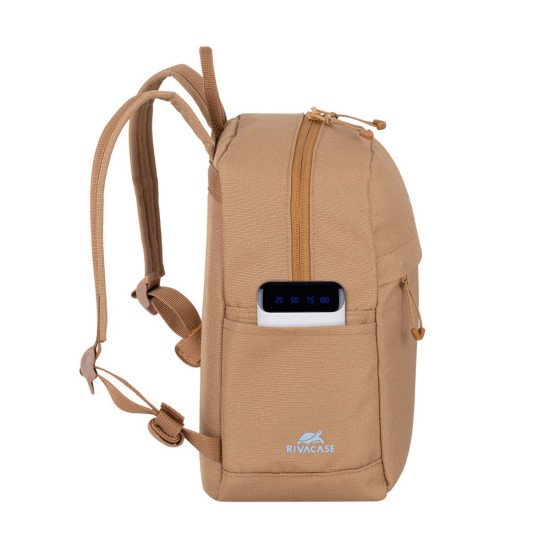 Rivacase Aviva sacoche d'ordinateurs portables 26,7 cm (10.5") Sac à dos Beige