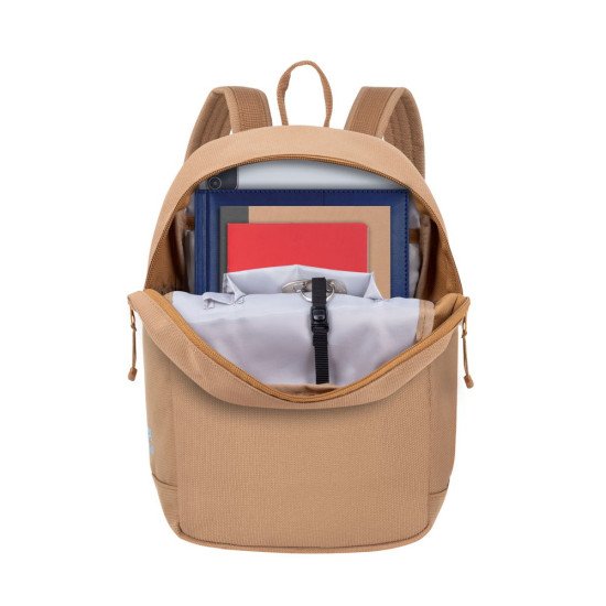 Rivacase Aviva sacoche d'ordinateurs portables 26,7 cm (10.5") Sac à dos Beige