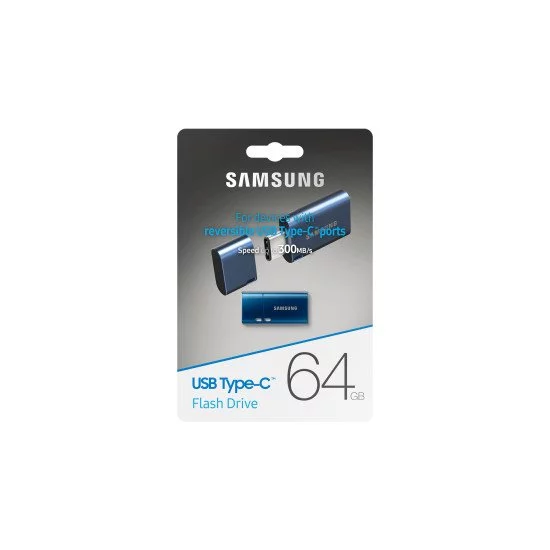 Samsung MUF-64DA lecteur USB flash 64 Go USB Type-C 3.2 Gen 1 (3.1 Gen 1) Bleu