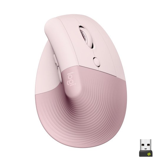 Logitech Lift souris Droitier RF sans fil + Bluetooth Optique 4000 DPI