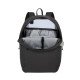 Rivacase Aviva sacoche d'ordinateurs portables 26,7 cm (10.5") Sac à dos Gris