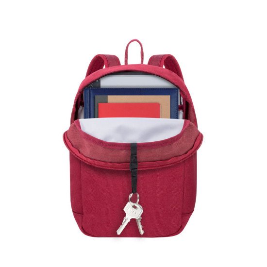 Rivacase Aviva sacoche d'ordinateurs portables 26,7 cm (10.5") Sac à dos Rouge