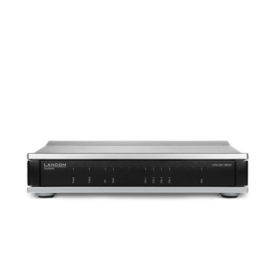 Lancom Systems 1800EF Routeur connecté Gigabit Ethernet Noir, Argent
