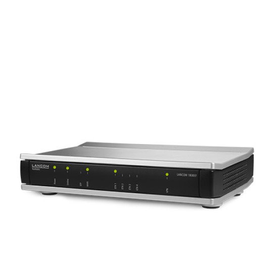 Lancom Systems 1800EF Routeur connecté Gigabit Ethernet Noir, Argent