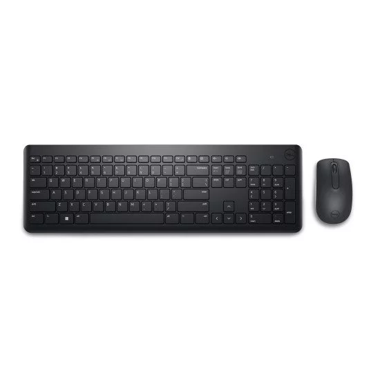 DELL KM3322W clavier Souris incluse RF sans fil QWERTY Noir DELL KM3322W clavier Souris incluse RF sans fil QWERTY Noir
