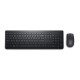 DELL KM3322W clavier Souris incluse RF sans fil QWERTY Noir