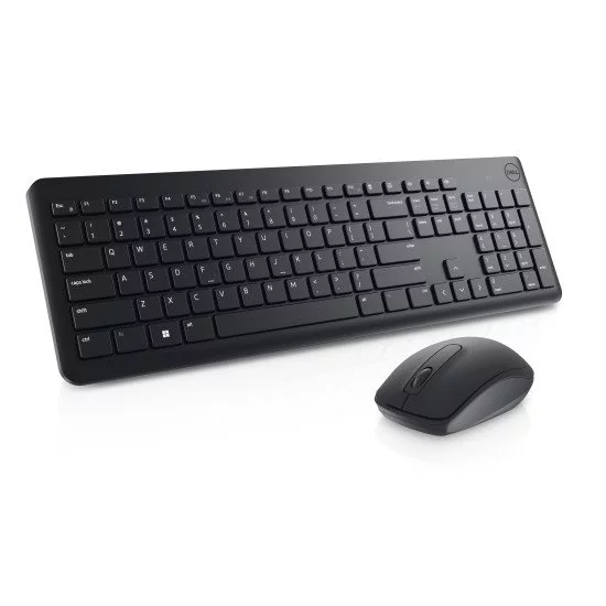 DELL KM3322W clavier Souris incluse RF sans fil QWERTY Noir DELL KM3322W clavier Souris incluse RF sans fil QWERTY Noir