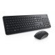 DELL KM3322W clavier Souris incluse RF sans fil QWERTY Noir