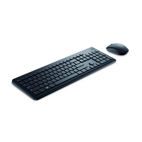 Rapoo 9500M Tastiera E Mouse Wireless Set - RF, Layout QWERTZ Tedesco, Colore Nero