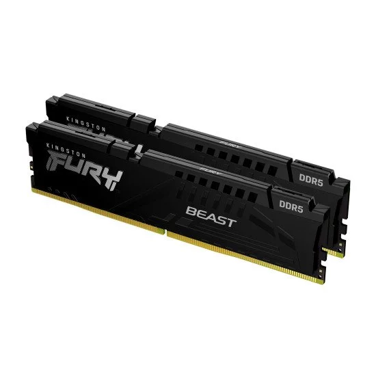 Kingston Technology FURY Beast module de mémoire 64 Go 2 x 32 Go DDR5 5600 MHz Kingston Technology FURY Beast module de mémoire 64 Go 2 x 32 Go DDR5 5600 MHz